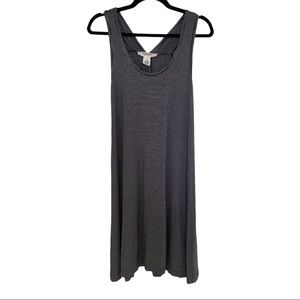 Workshop Navy Striped Tank Dress Size Small